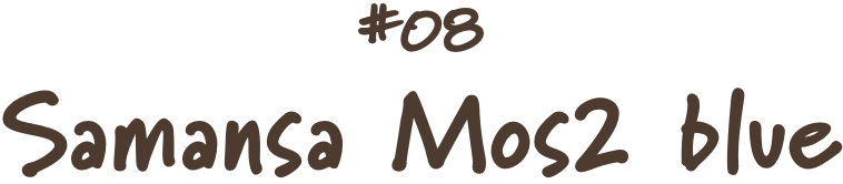 #08 Samansa Mos2 blue