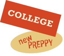 COLLEGE new PREPPY
