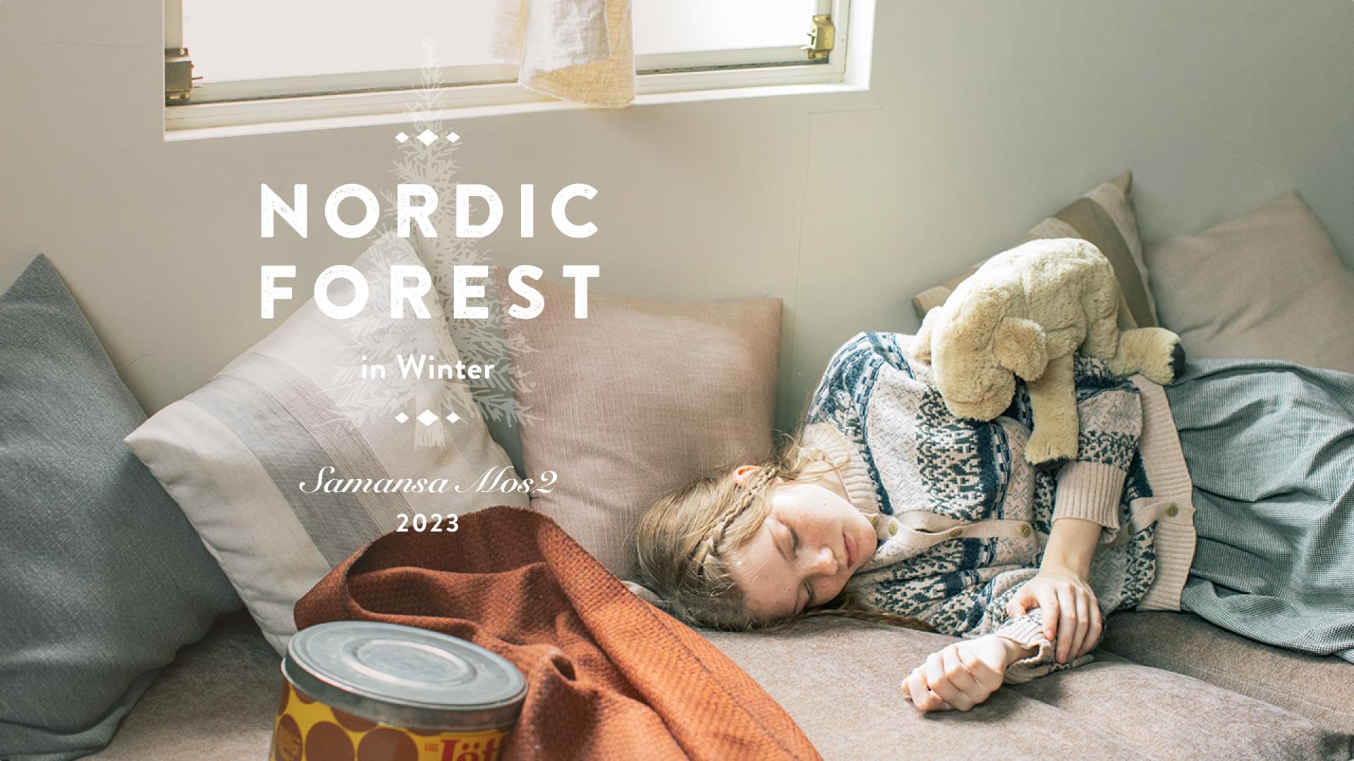 NORDIC FOREST in Winter Samansa Mos2 2023