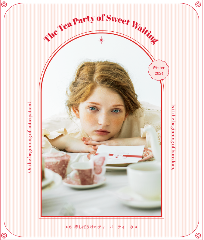 Samansa Mos2 2024 The Tea Party of Sweet Waiting 待ちぼうけのティーパーティー Winter 2024