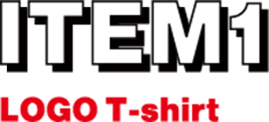 ITEM01 LOGO T-shirt