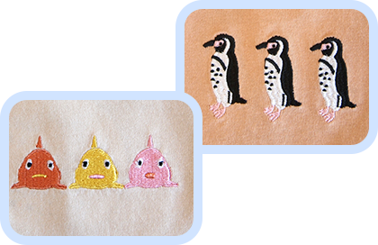 BIGシルエット刺繍Tシャツ