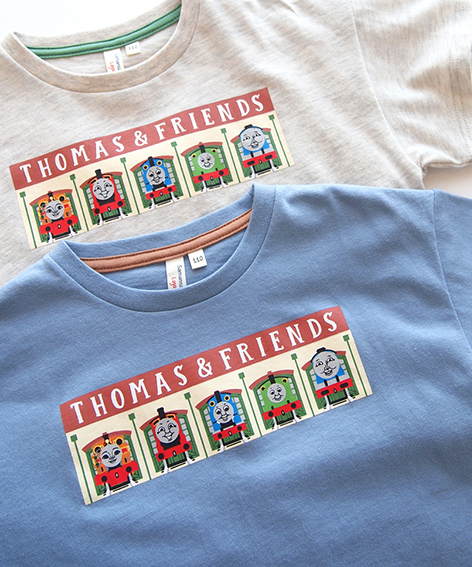 トーマス＆フレンズ プリントBIG TEE THOMAS & FRIENDS