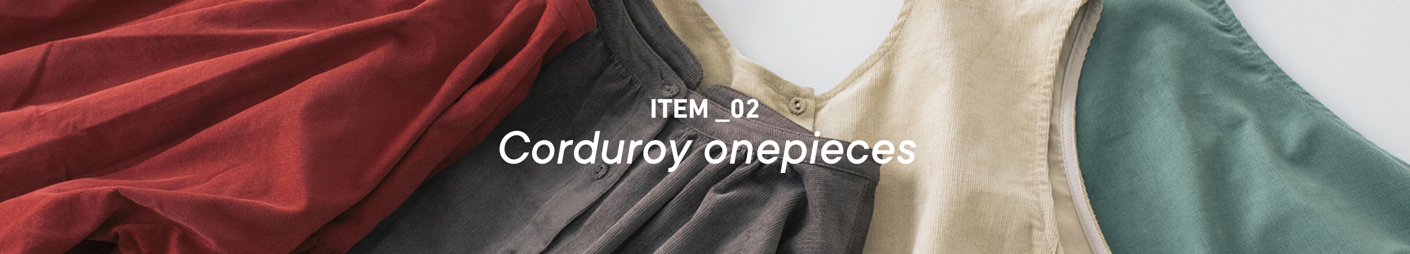 Corduroy onepieces