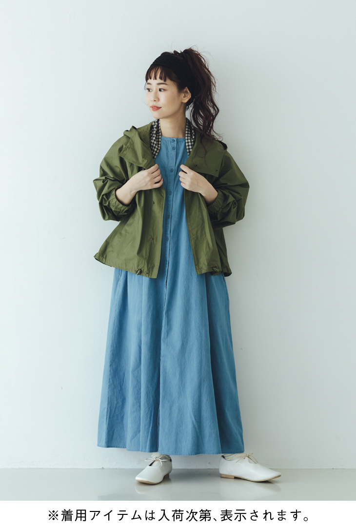 INDIGO ITEM yukiさんが着こなす初夏のインディゴ