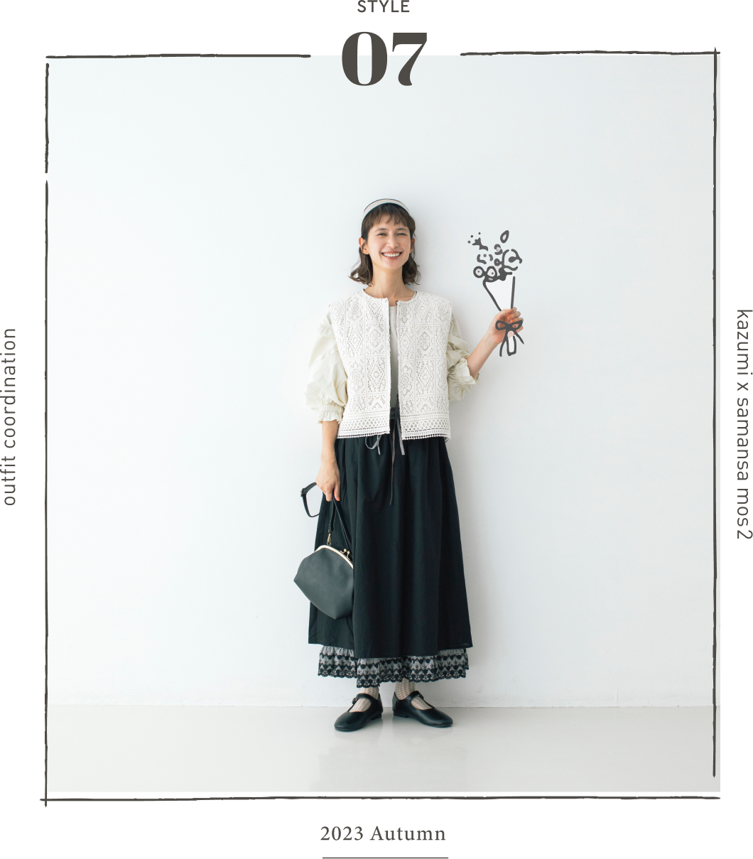 kazumi × Samansa Mos2 collaboration vol.06｜レディースファッション