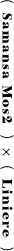 Samansa Mos2 × Liniere