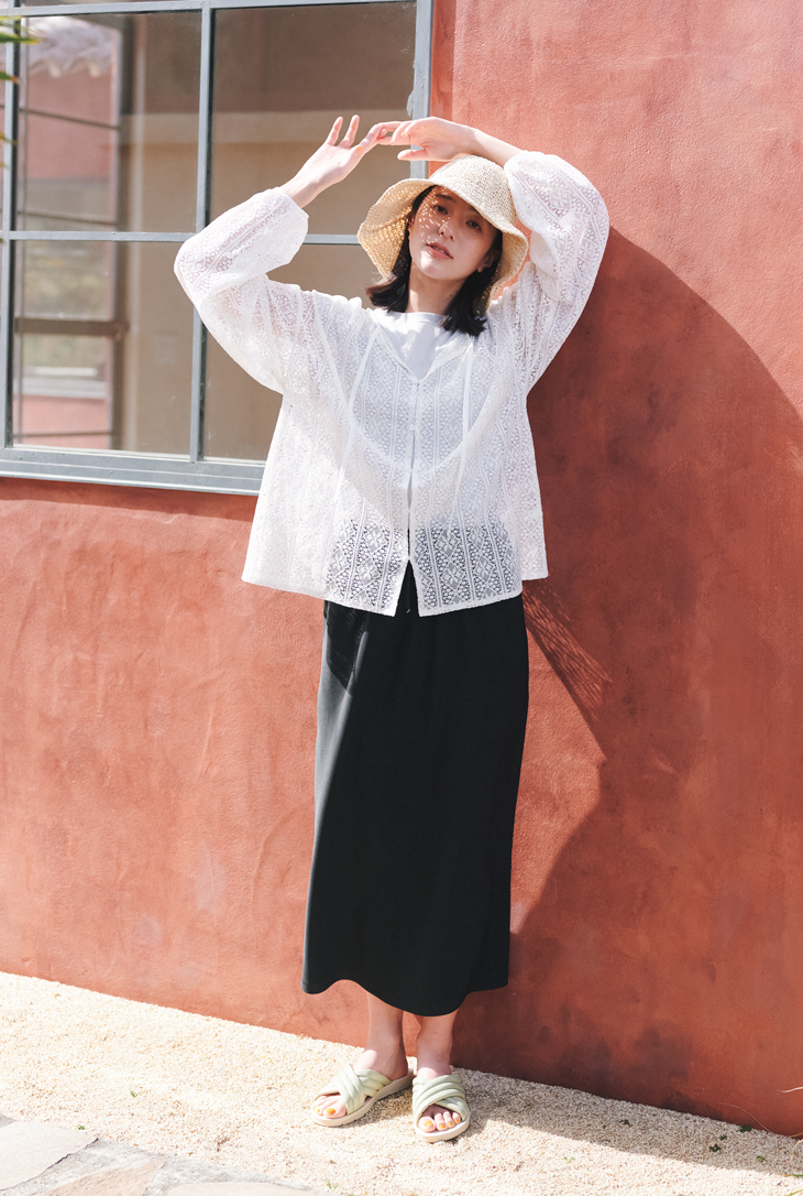 Samansa Mos2 blue 2024 SUMMER COLLECTION