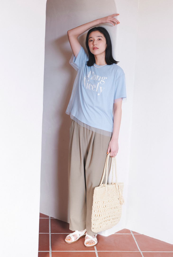 Samansa Mos2 blue 2024 SUMMER COLLECTION