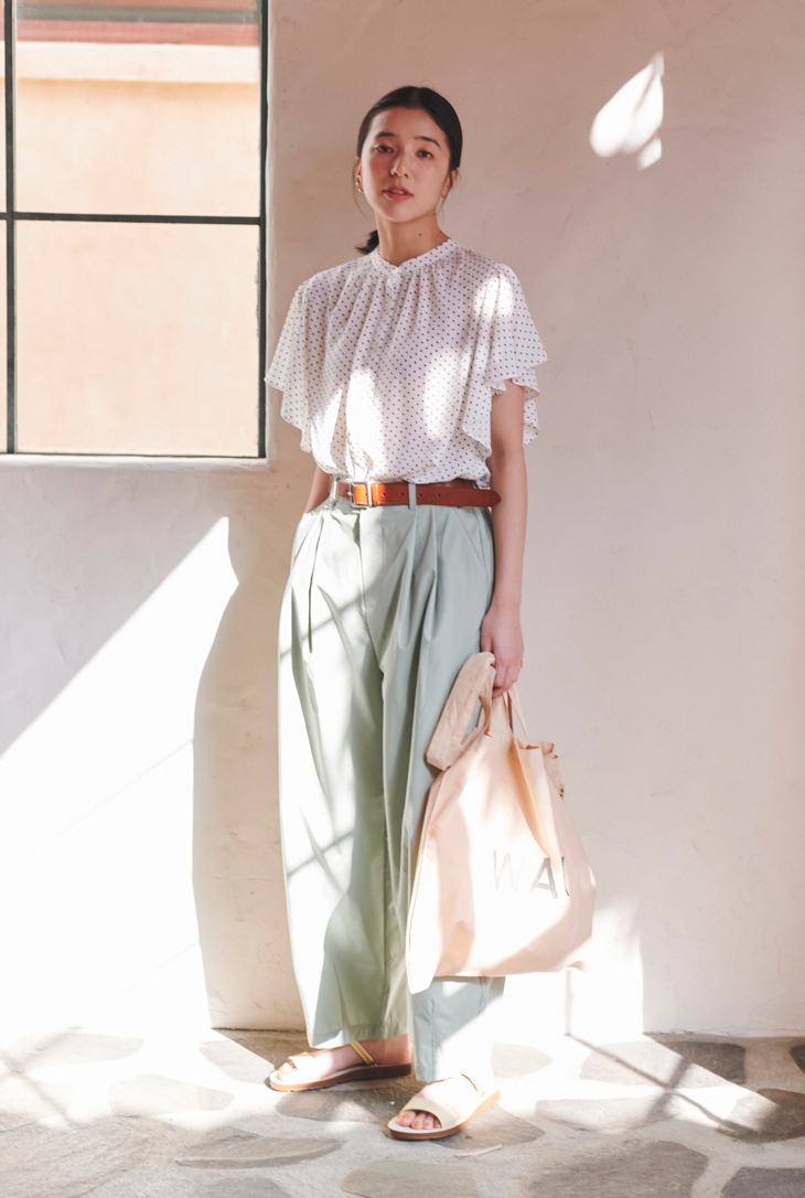 Samansa Mos2 blue 2024 SUMMER COLLECTION