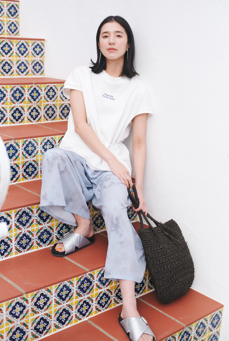 Samansa Mos2 blue 2024 SUMMER COLLECTION