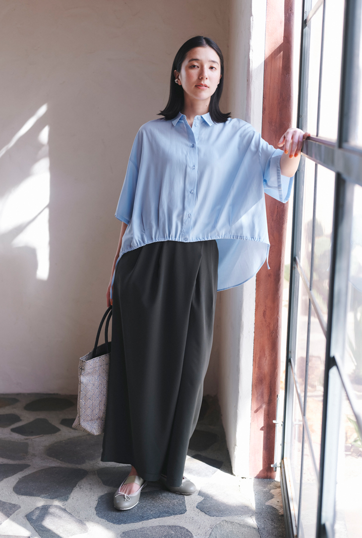 Samansa Mos2 blue 2024 SUMMER COLLECTION