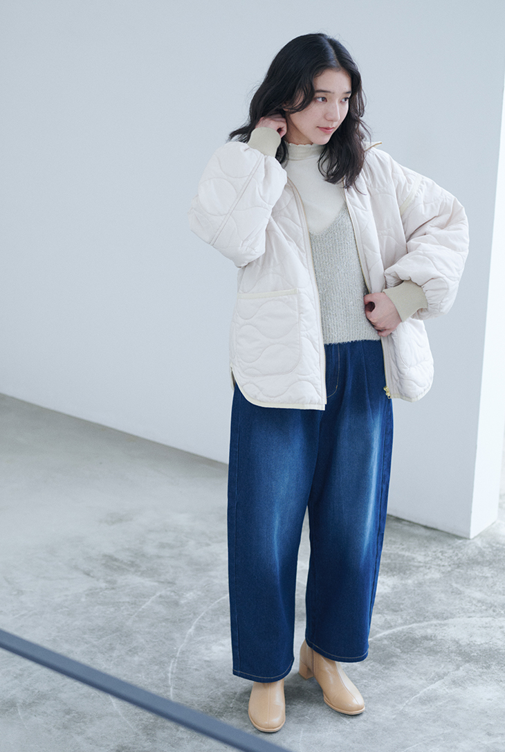 Samansa Mos2 blue 2024 WINTER COLLECTION vol.1