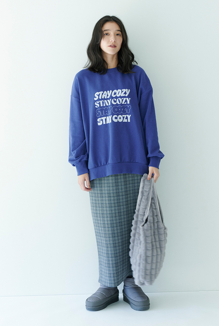Samansa Mos2 blue 2024 WINTER COLLECTION vol.2