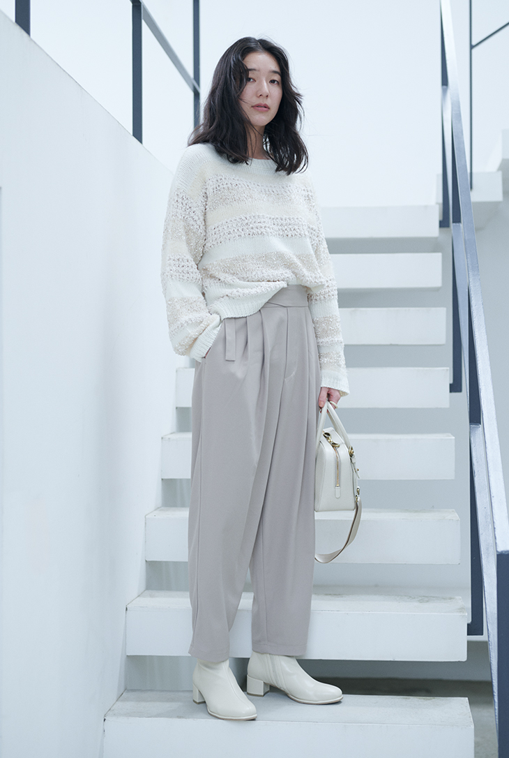 Samansa Mos2 blue 2024 WINTER COLLECTION vol.2
