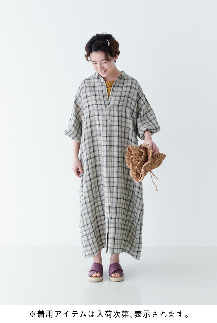 LINEN ITEM 身長別着こなしガイド