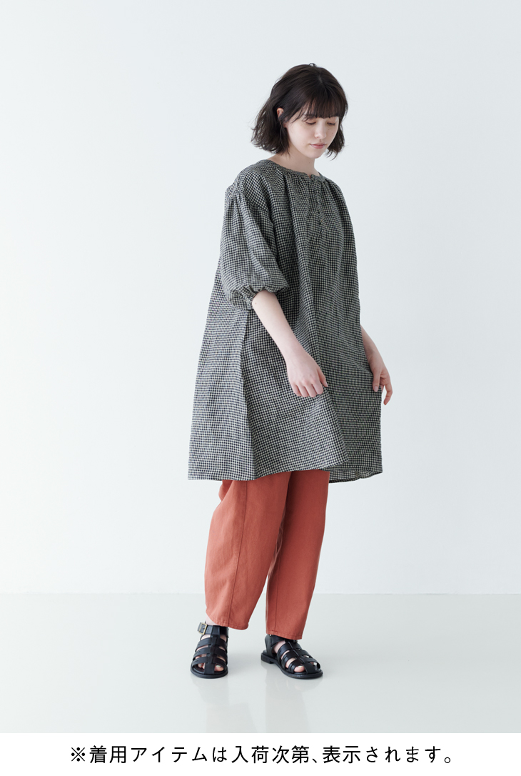 LINEN ITEM 身長別着こなしガイド