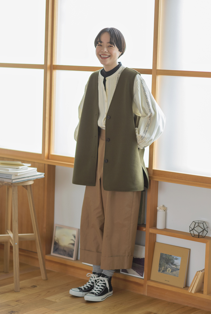 毎日、かわいく、ナチュラルを着よう
