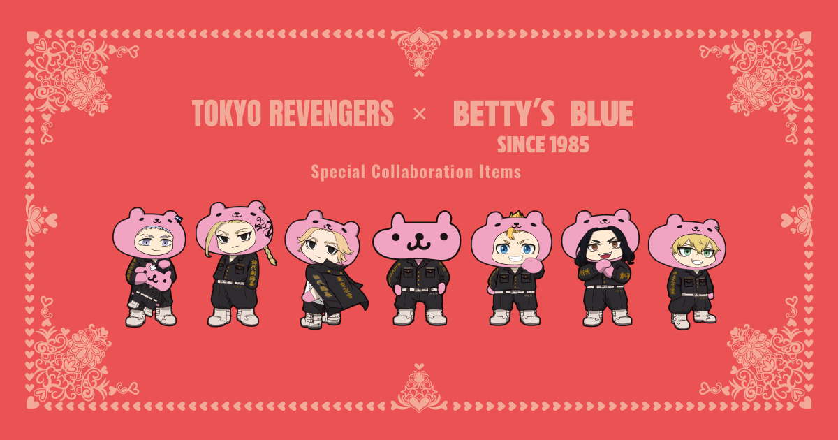 東京リベンジャーズ×BETTY'S BLUE｜レディースファッション通販のCAN